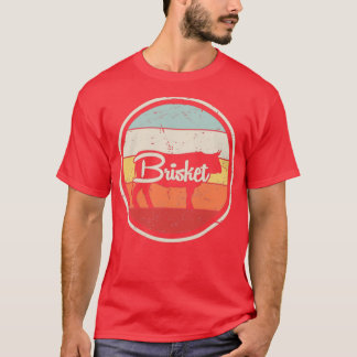 T-shirt Vintage BBQ Brisket Barbecue Beef