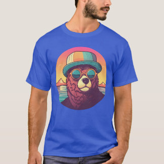 T-shirt Vintage Bear Lovers retro