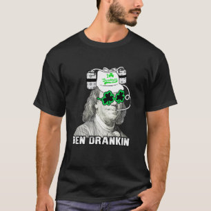 T-shirt Vintage Ben Drankin Bière St. Patrick's Day Appare