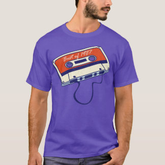 T-shirt Vintage Best of 1987 Classic Cassette Tape 33e Bi