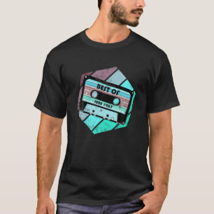 T-shirt Vintage Best of June 1967 Cassette Retro Birthday