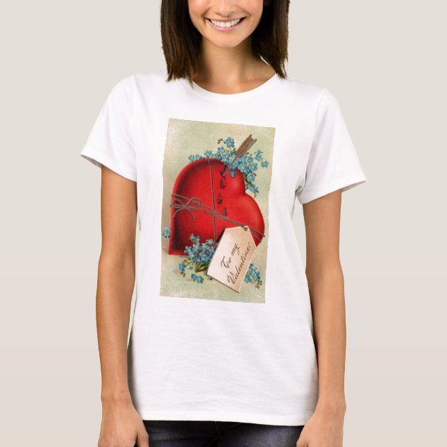 T-shirt Vintage Big Red (Devant)