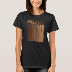 T-shirt Vintage Black Pride Blm Melanin Femmes Hommes Afro