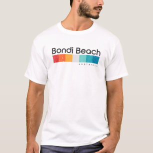 T-shirt Vintage Bondi Beach Australie Design rétro