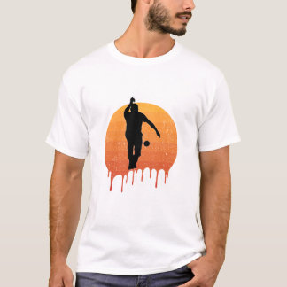 T-shirt Vintage Bowling Retro
