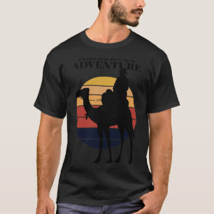 T-shirt Vintage Camel Adventure dans le désert