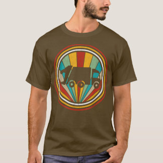 T-shirt Vintage camion à ordures Retro Recyclage Ville T