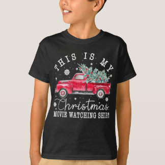 T-shirt Vintage Camion Rouge Voici Mon Montre De Cinéma De