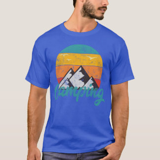 T-shirt Vintage Camp Camping friend