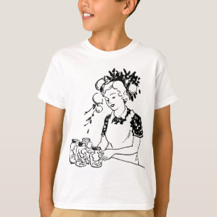 T-shirt Vintage canne pour préserver les aliments