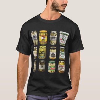 T-shirt vintage Canned Pickles family