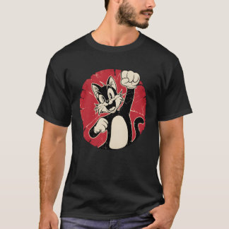 T-shirt Vintage Cartoon Cat Feli boy