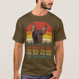 T-shirt Vintage Chaque Snack Que Vous Faites Chaque Repas 