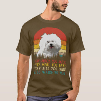 T-shirt Vintage Chaque Snack Que Vous Faites Chaque Repas 