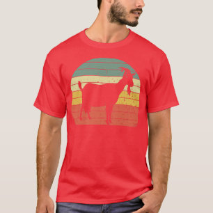 T-shirt Vintage Chèvre Rétro Animal Farm Funny Family Farm