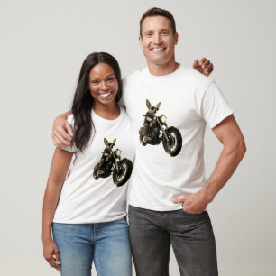 T-shirt Vintage Chihuahua Biker