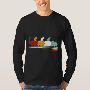 T-shirt Vintage Chinchilla Amoureux des animaux Zookeeper