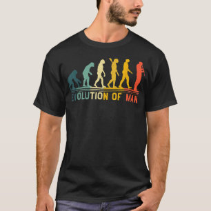 T-shirt Vintage Clarinet Funny Evolution Ma