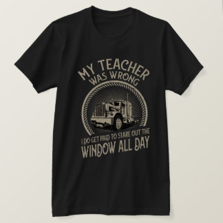 T-shirt Vintage conducteur de camion, chemises de 