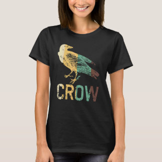 T-shirt Vintage Crows Bird Raven Birds Corvus Birdwatching