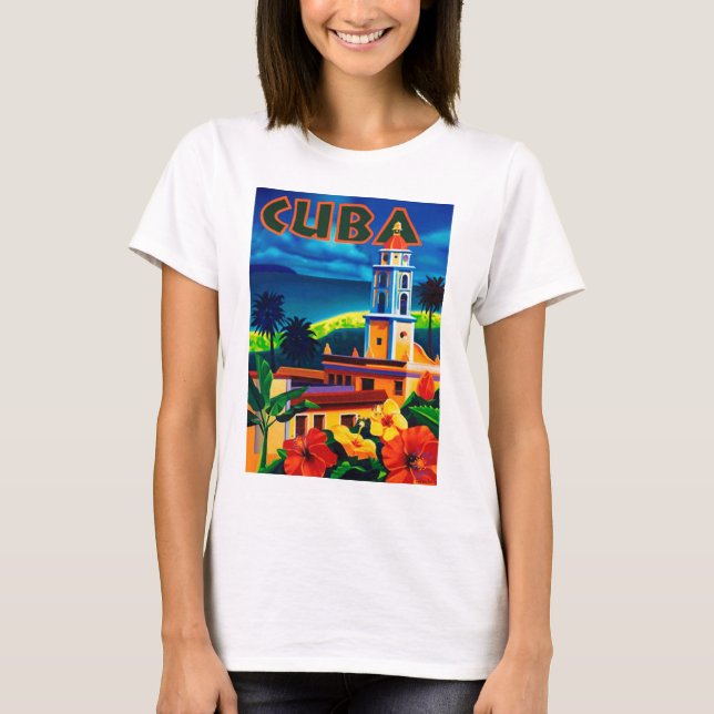 T-shirt Vintage Cuba (Devant)