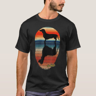 T-shirt Vintage Dachshund Chien Cute Wiener Puppy Retro Su