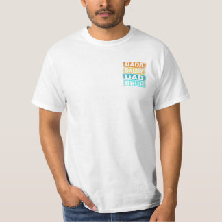 T-shirt Vintage Dada Daddy Papa Bruh Drôle Citation