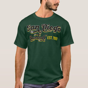 T-shirt Vintage de baseball San Diego Est1969