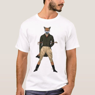 T-shirt vintage de chasse au renard