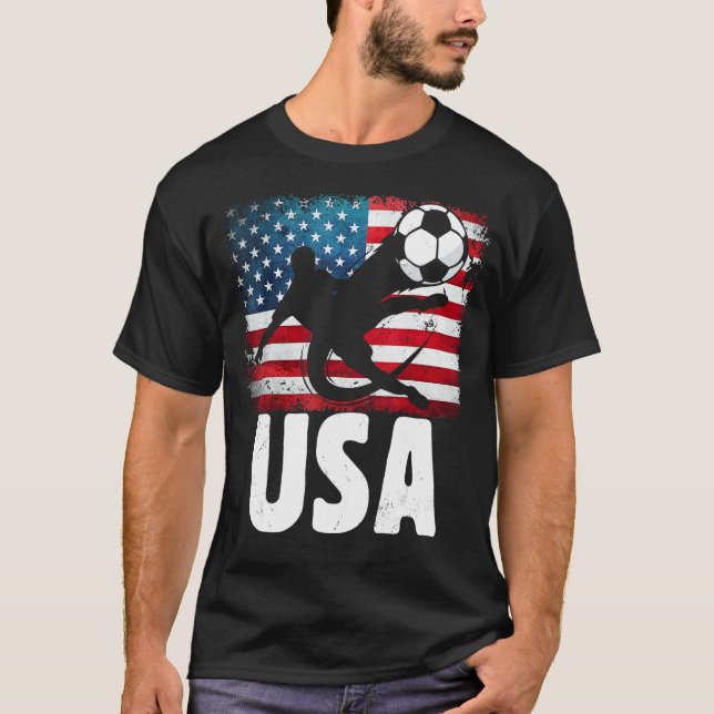 T-shirt Vintage de football américain (Devant)