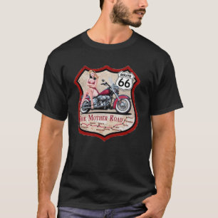T-shirt vintage de l'itinéraire 66