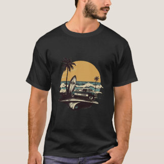 T-shirt Vintage de vacances d'été