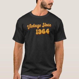 T-shirt Vintage depuis 1964 59 ans être une perfection 59t