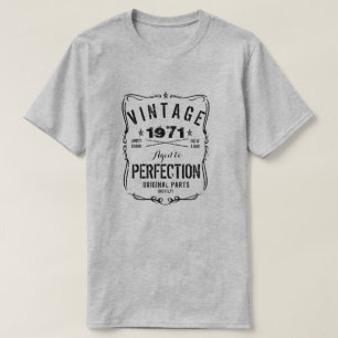 T-SHIRT VINTAGE DEPUIS 1971 AGI À LA PERFECTION