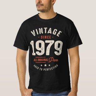 T-shirt Vintage depuis 1979 - 43ème anniversaire Retro Cla