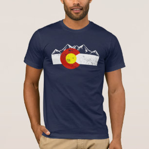 T-shirt Vintage des montagnes du Colorado