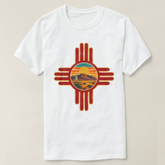 T-shirt vintage désert soleil Zia Nouveau-Mexique