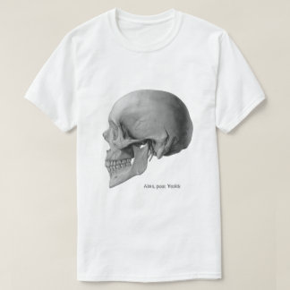 T-shirt vintage d'illustration de Hamlet de côté