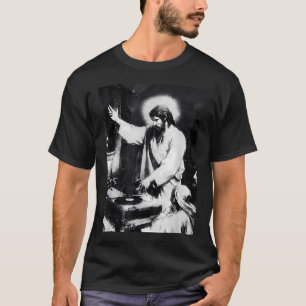 T-shirt Vintage Dj Jésus-Christ Seigneur - Son du Salut