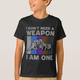 T-shirt Vintage Drôle BJJ Jiu Jitsu Brésilien