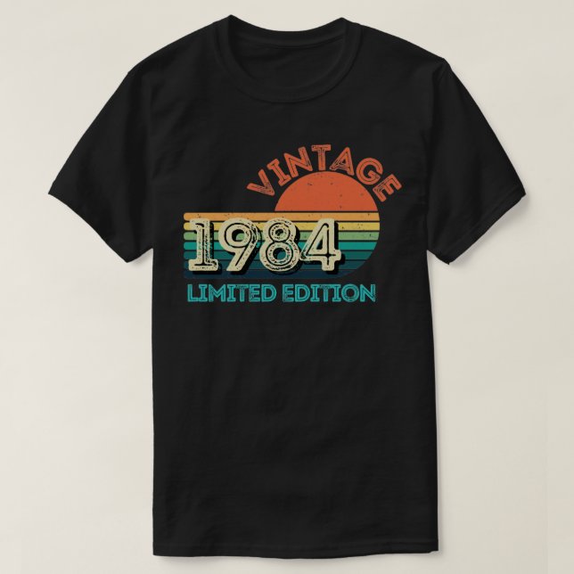 T-shirt Vintage édition limitée de 19842 (Design devant)