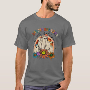 T-shirt Vintage Éffrayant Grand-mère mignonne Baby Ghost S