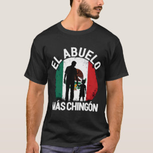 T-shirt Vintage El Abuelo Le Plus Macho Grand-père Mexique