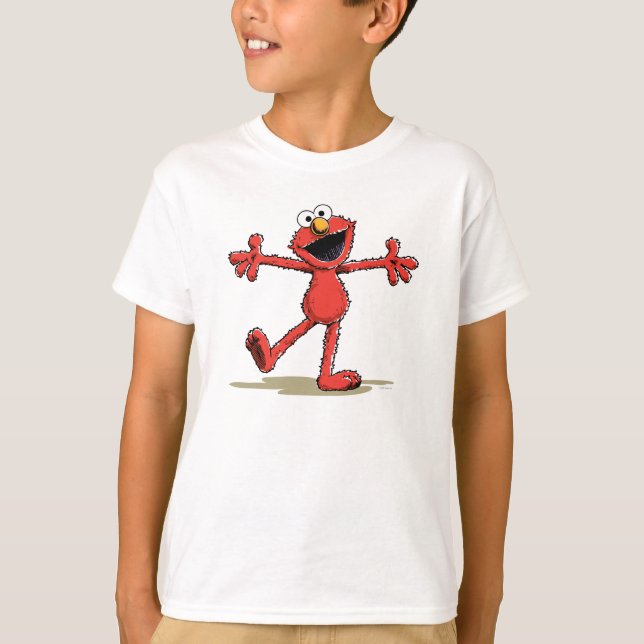 T-shirt Vintage Elmo (Devant)