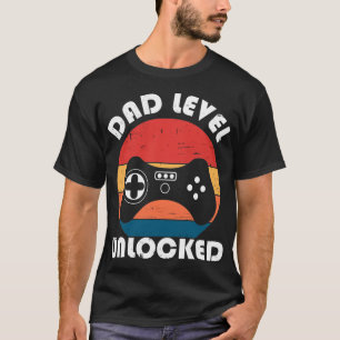 T-shirt Vintage en Joystick déverrouillé au niveau