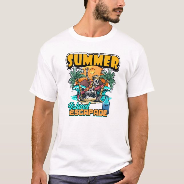 T-shirt vintage étéT-shirt (Devant)