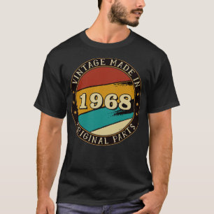 T-shirt Vintage Fabriqué En 1968 Pièces Originales