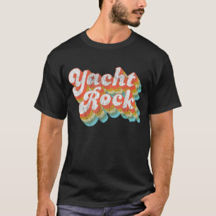 T-shirt Vintage Fade Yacht Rock Party Boat