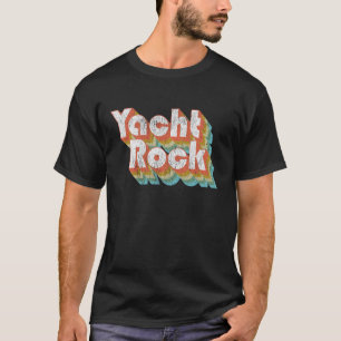 T-shirt Vintage Fade Yacht Rock Party Boat