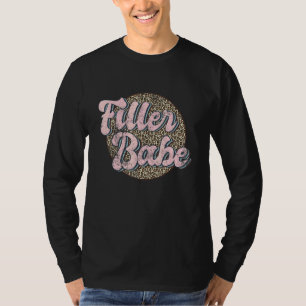 T-shirt Vintage Filler Babe Spa Médicale Leopard Nurse Inj